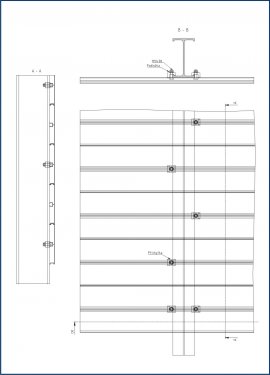 Typ LA - dopravní značka z hliníkových lamel